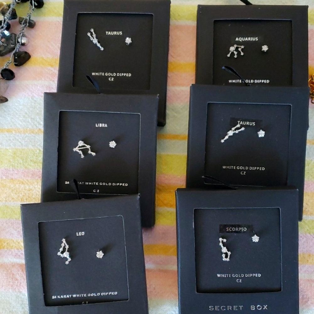 Zodiac Post earrings